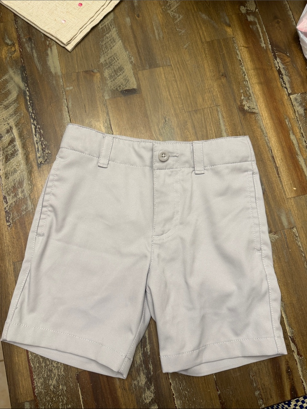 Class Club Light Gray Kids Chino Shorts